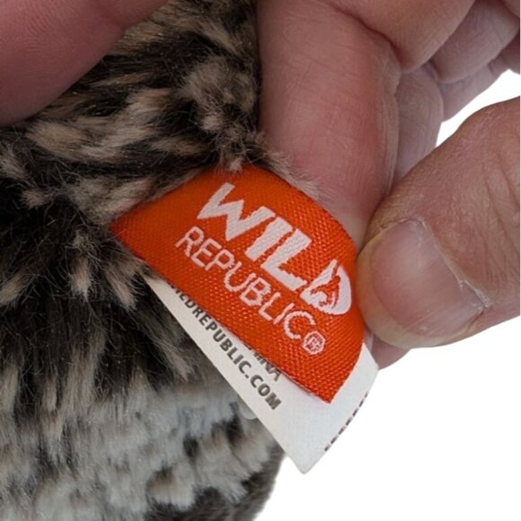 Wild Republic Cuddlekins Porcupine Plush 7" Brown Stuffed Animal Toy - Picture 5 of 6